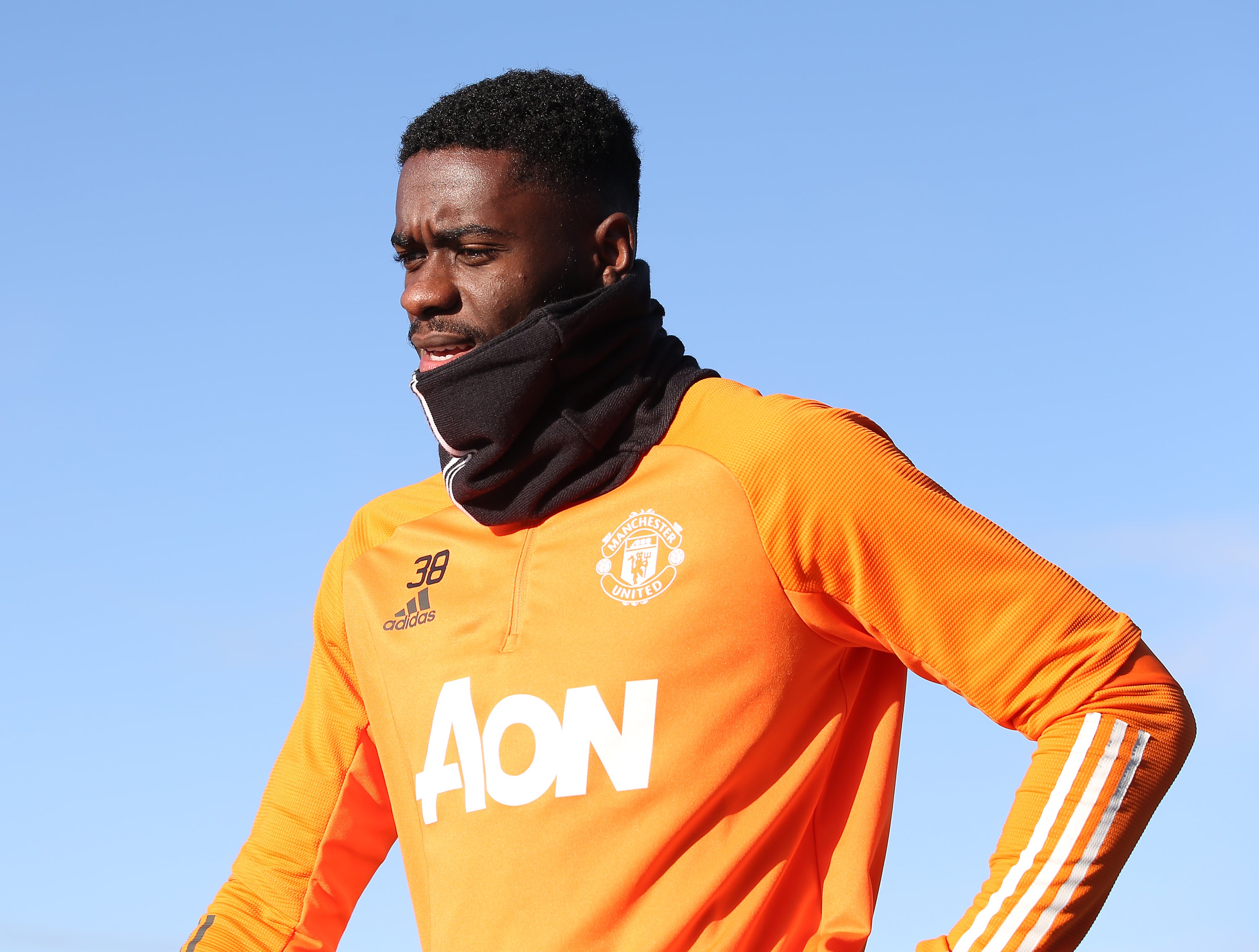 Manchester United defender Axel Tuanzebe