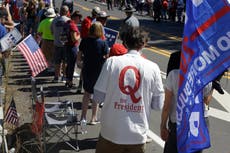 QAnon followers seize on Twitter posts about 4 March in hopes of Trump comeback