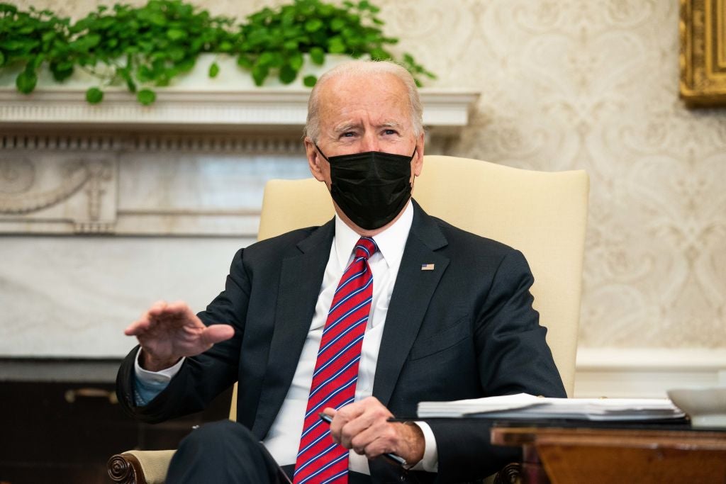 Biden news live: President ‘wants short Trump impeachment trial’, as Lincoln Project says it may sue Giuliani
