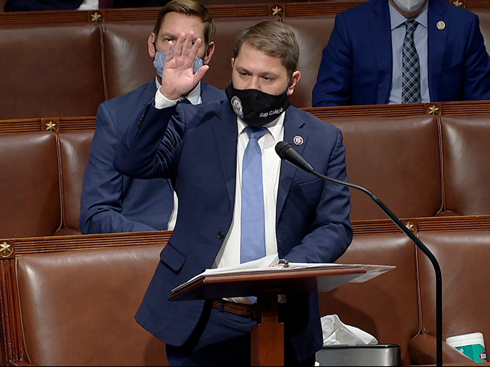 <p>Democratic congressman Ruben Gallego</p>