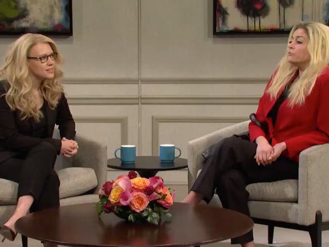 Kate McKinnon and Cecily Strong on Saturday Night Live