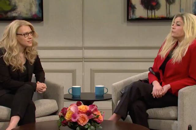 Kate McKinnon and Cecily Strong on Saturday Night Live
