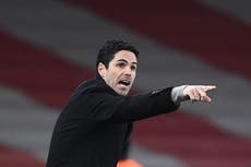 Arteta rues missed chances after goalless draw with Man United