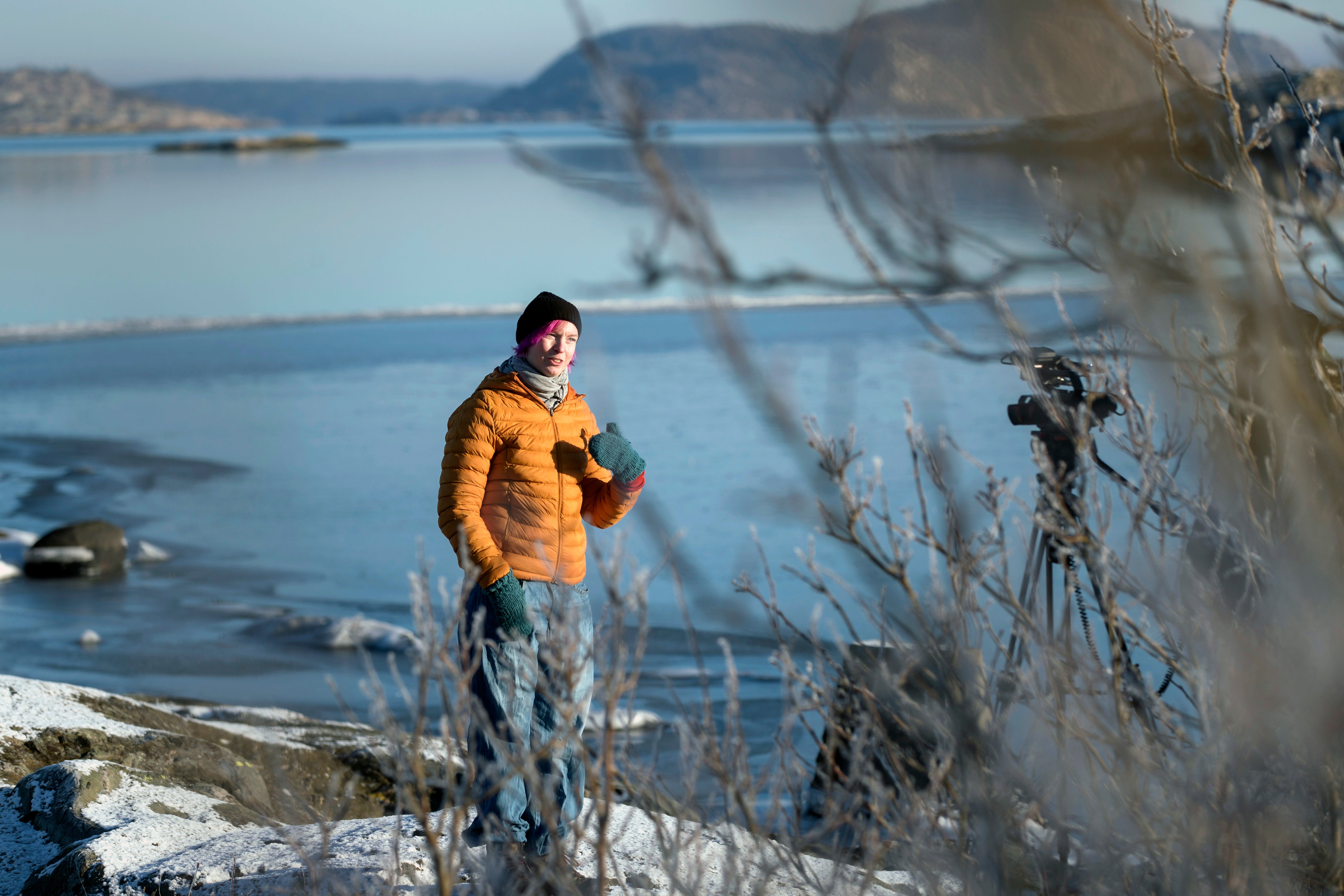 Swedish nurse wins a week of isolation, films amid pandemic Nurse island  Isolation companionship Isolation | The Independent