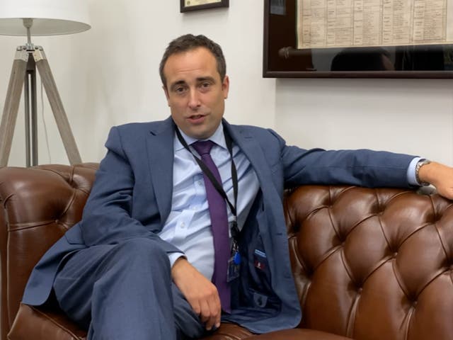 <p>Nicholas Hewlett, is headmaster of St Dunstan’s College in Catford, south east London</p>