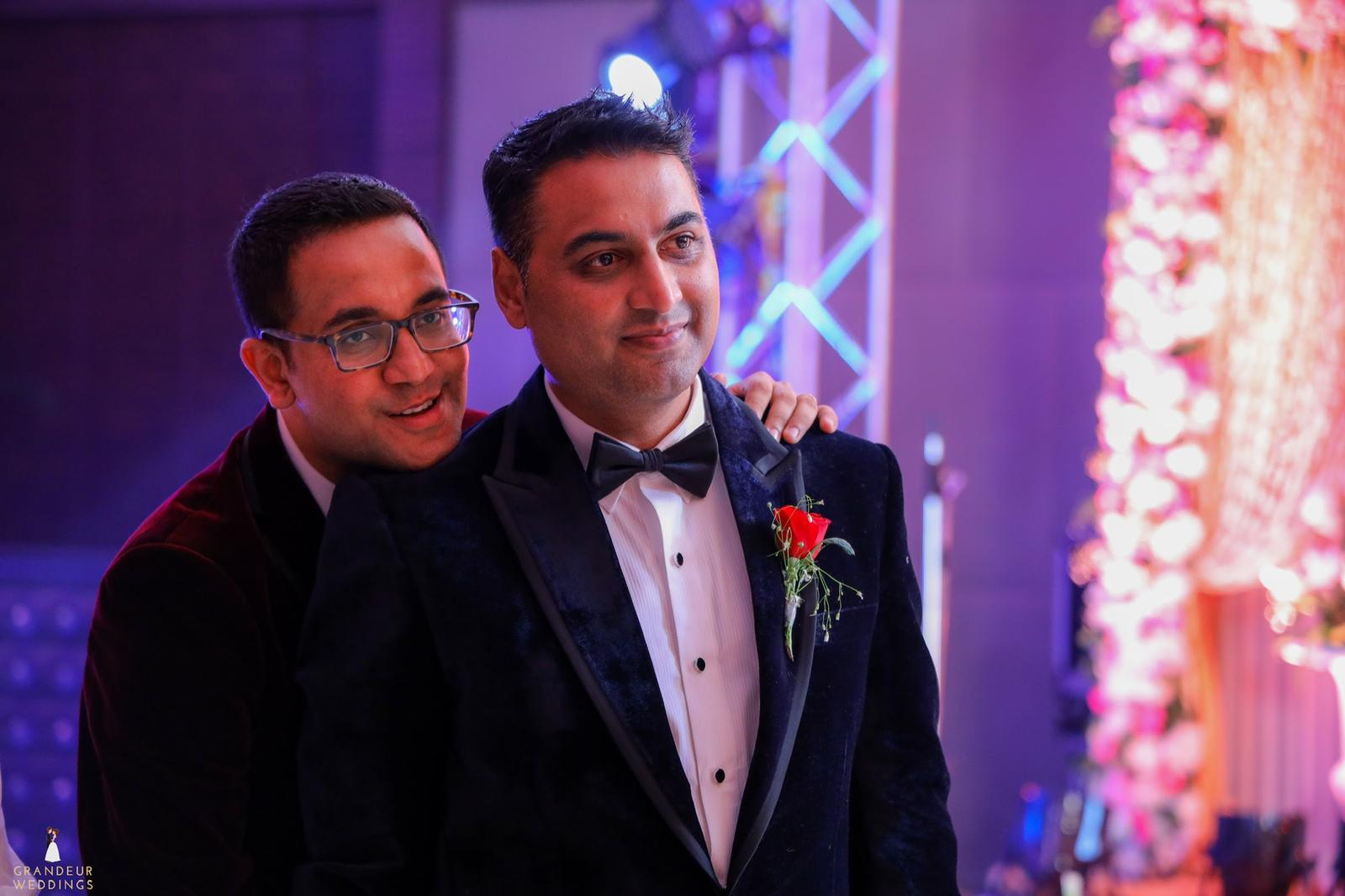 Vaibhav Jain (left) and Parag Mehta (right) petitioned the registration of their marriage under the Foreign Marriage Act