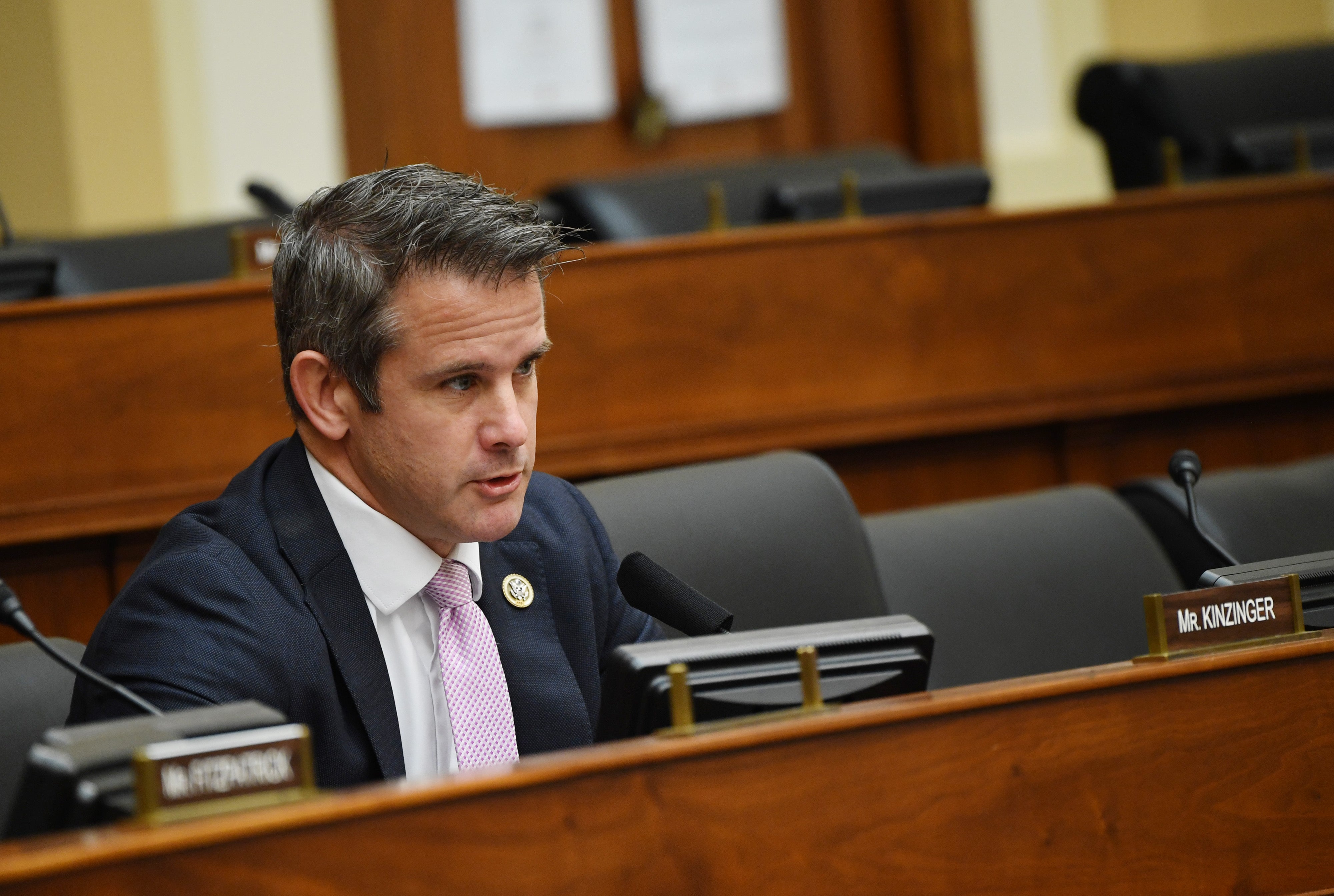 Congressman Adam Kinzinger was one of 10 House Republicans who voted to impeach Donald Trump a second time.