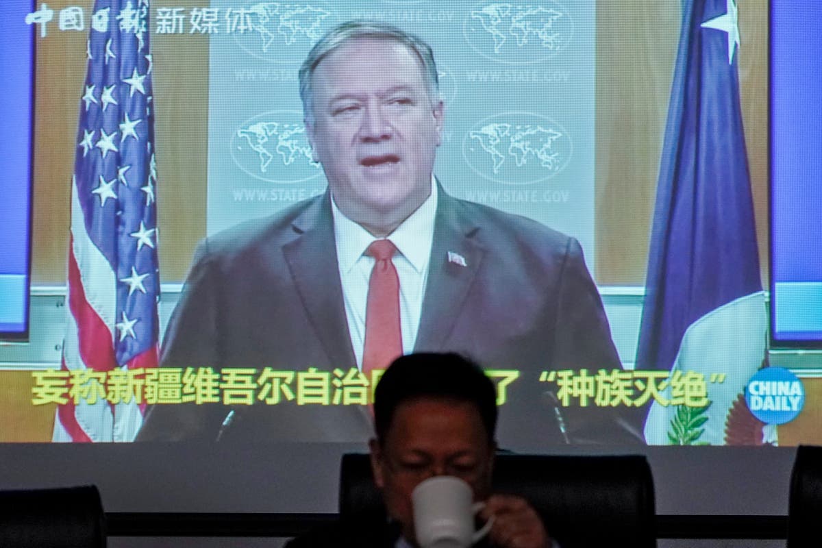 China blasts Pompeo over accusation of genocide in Xinjiang