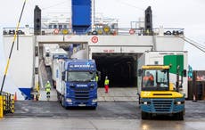 Trade between Ireland and Britain slumps by 50%