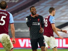 Wijnaldum insists Liverpool are not yet back to their best