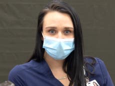 Nurse who fainted during Covid vaccine harassed by anti-vaxxers