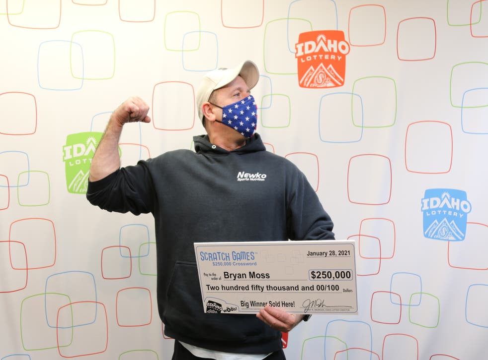 <p>Bryan Moss won $250,000 on the Idaho Lottery</p>