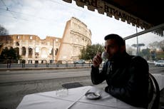 Small pleasures as Italy reopens after Christmas lockdowns