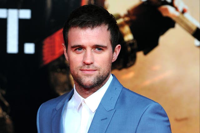 Jonas Armstrong at the premiere of Edge of Tomorrow in 2014