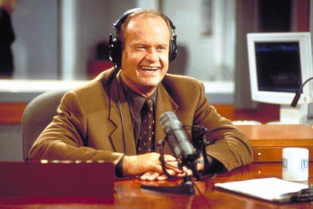 <p>Kelsey Grammer as the comical psychotherapist</p>