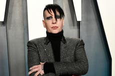 Marilyn Manson dropped by record label following abuse allegations