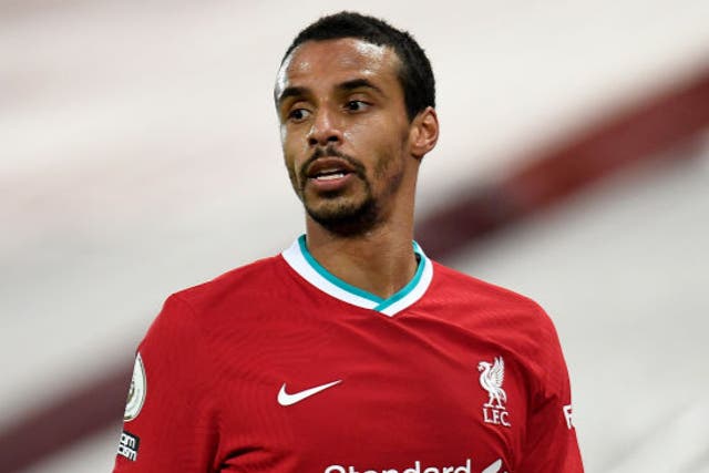 Joel Matip has been ruled out for the remainder of the season