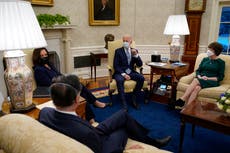 Biden tries to show US as democracy beacon post-Capitol riot