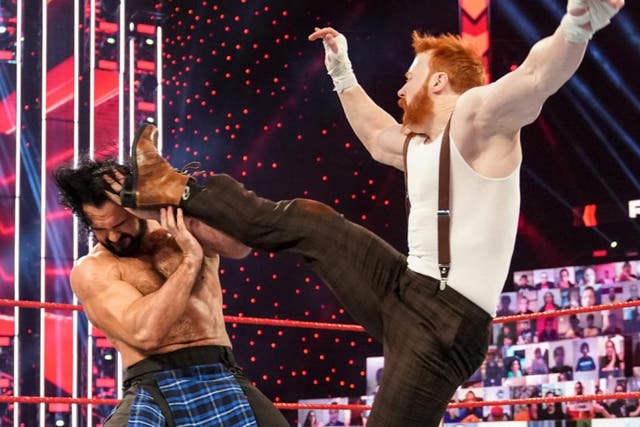 Irish WWE Superstar Sheamus attacked Scotland’s Drew McIntyre