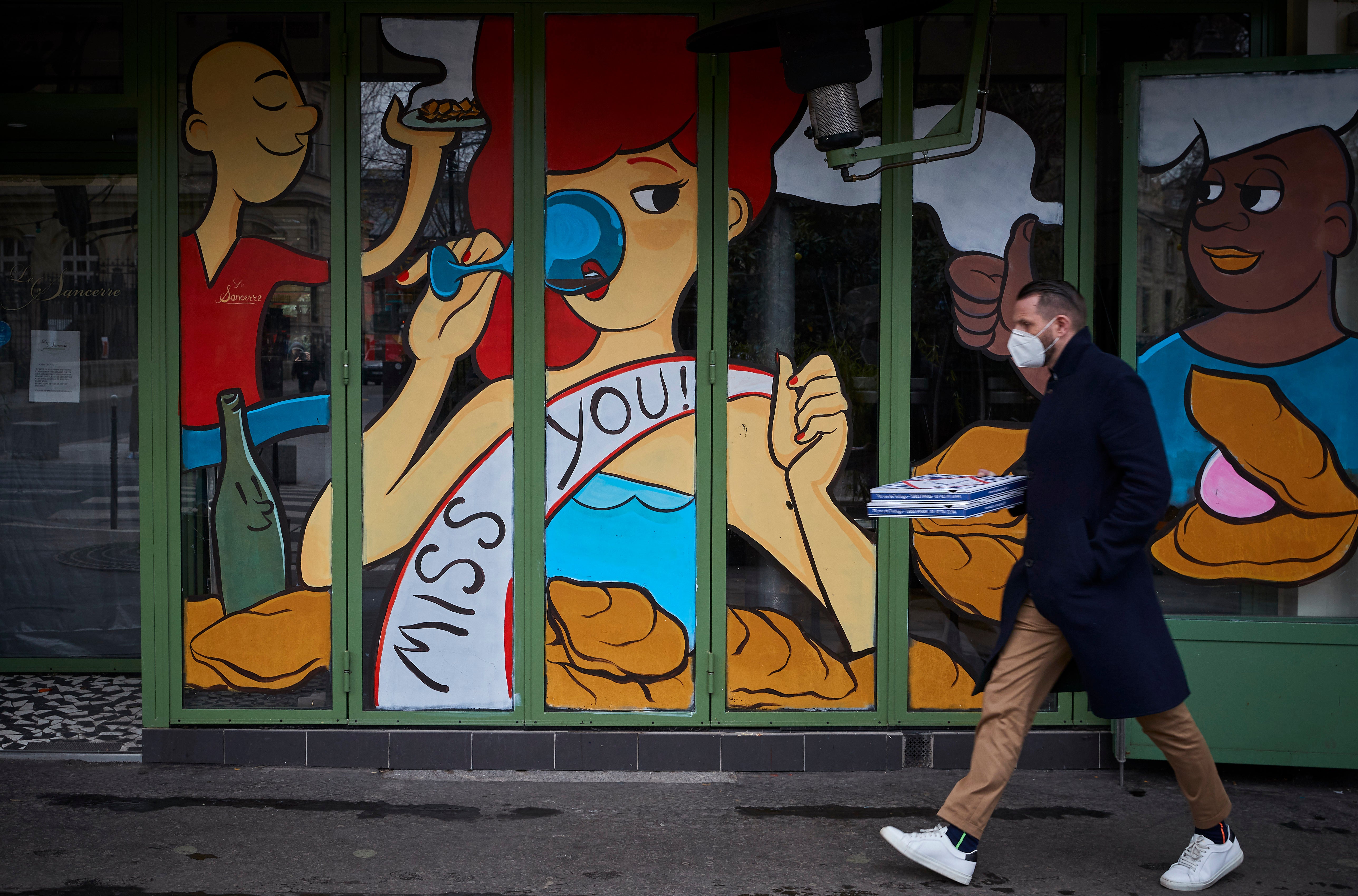 Taken away: Paris restaurants have lost their raison d'etre