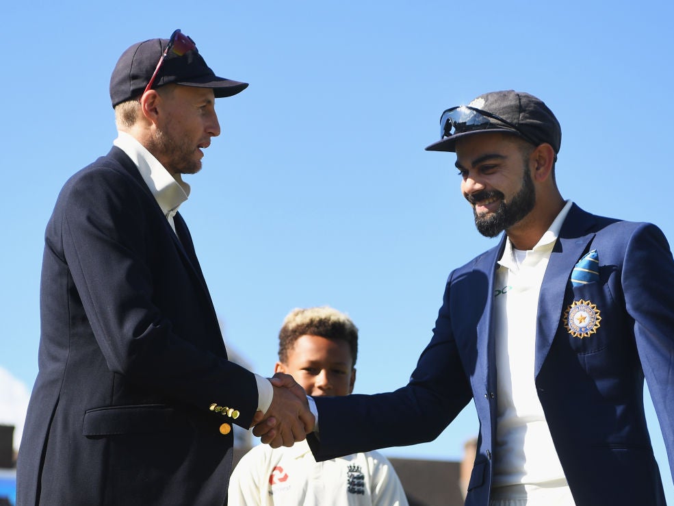 India host England for a four-Test series