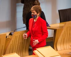 Scotland to introduce ‘managed quarantine’ system for all travellers, Sturgeon announces