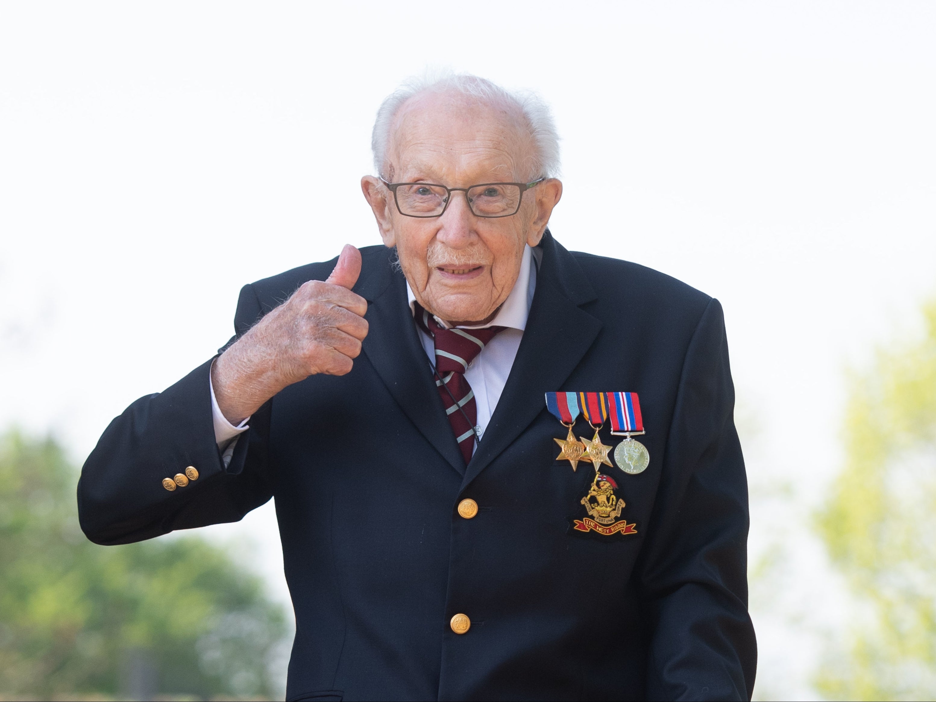 Captain Sir Tom Moore died at the age of 100 after contracting coronavirus