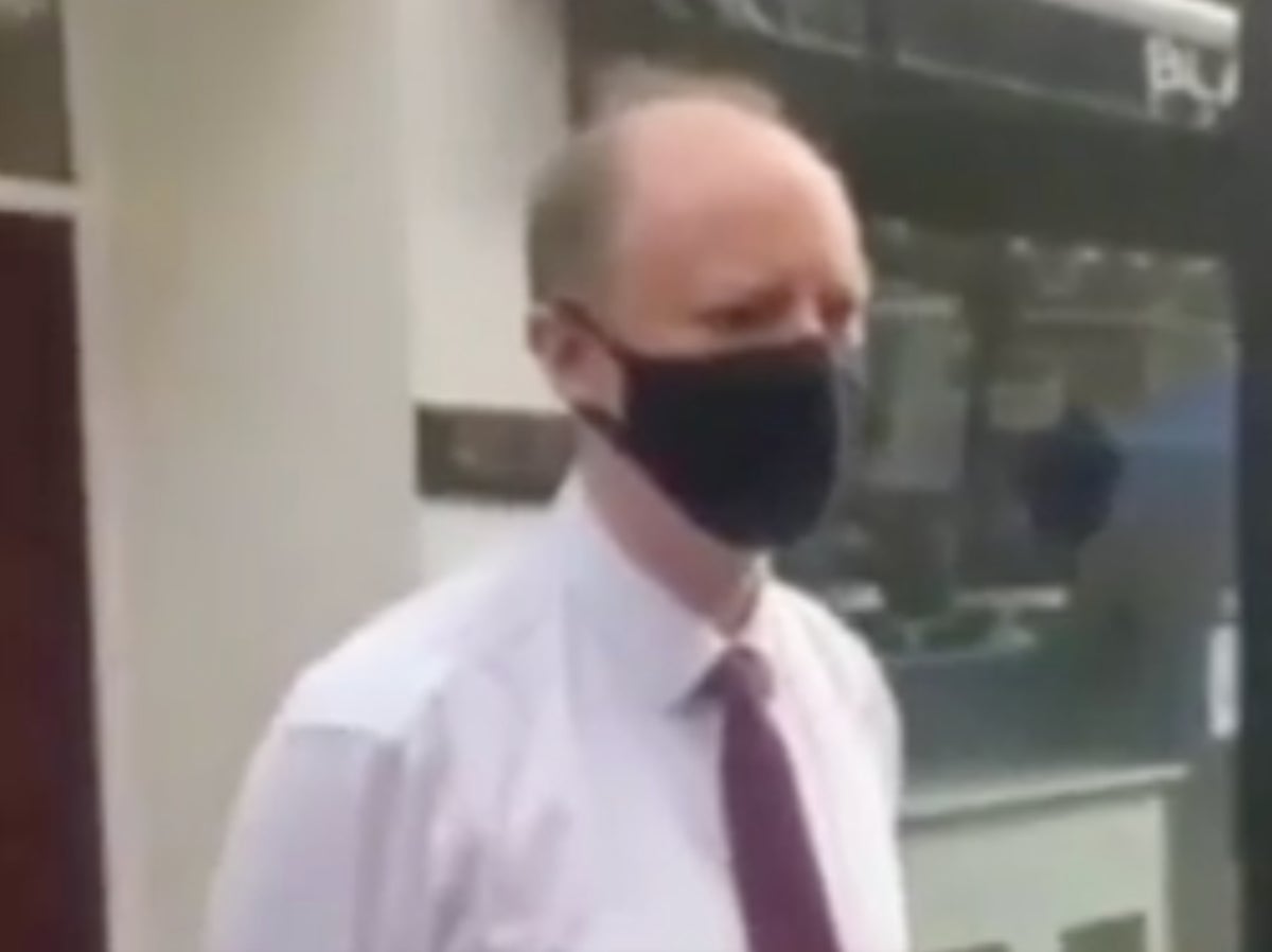 pix Chris Whitty Kids chris whitty berated in the street amid