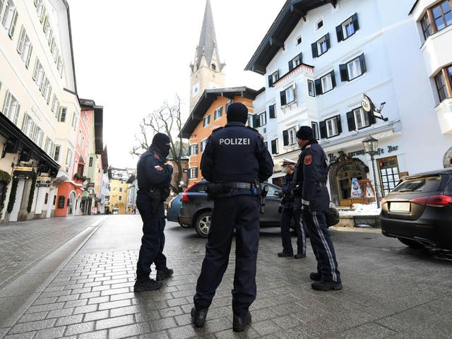 Police in Austria raided the man’s home