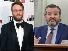 Seth Rogen condemns Ted Cruz again after comparing the left to Thanos