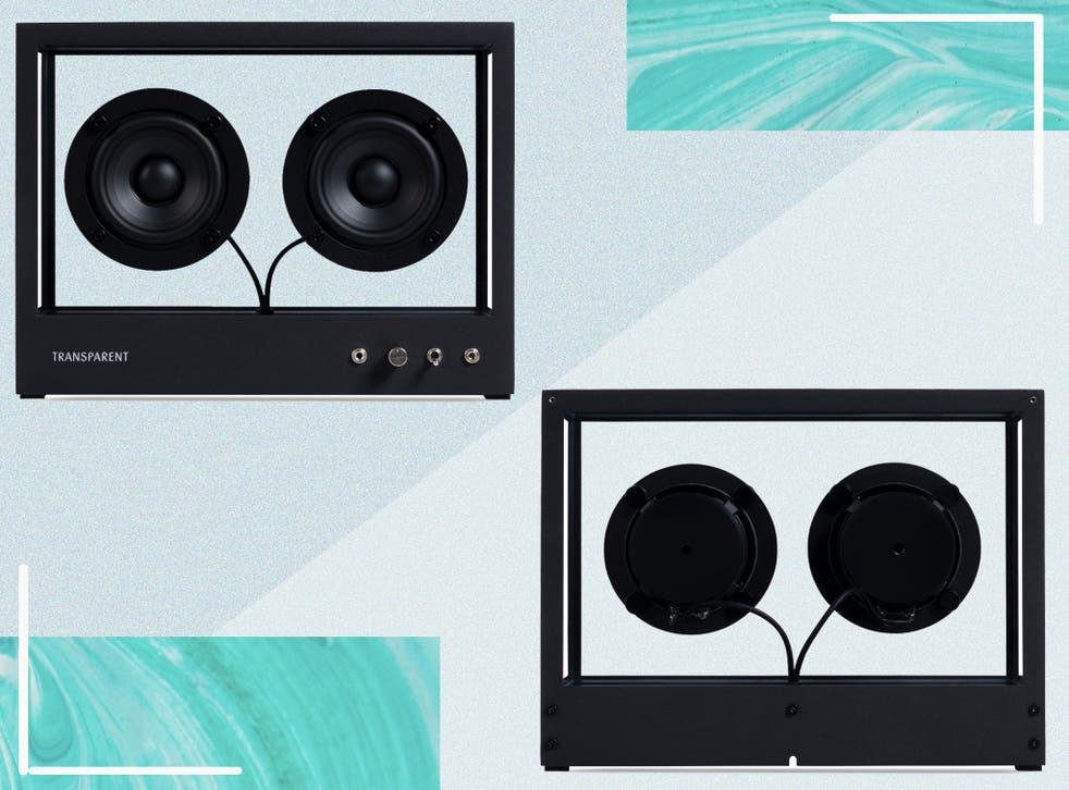 Transparent Small Speaker Review Does Its Performance Match Its Looks The Independent Transparent Small Speaker Review Does Its Performance Match Its Looks The Independent