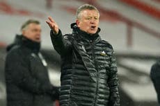 Sheffield United are ‘alive and kicking and fighting for their lives’, says Chris Wilder