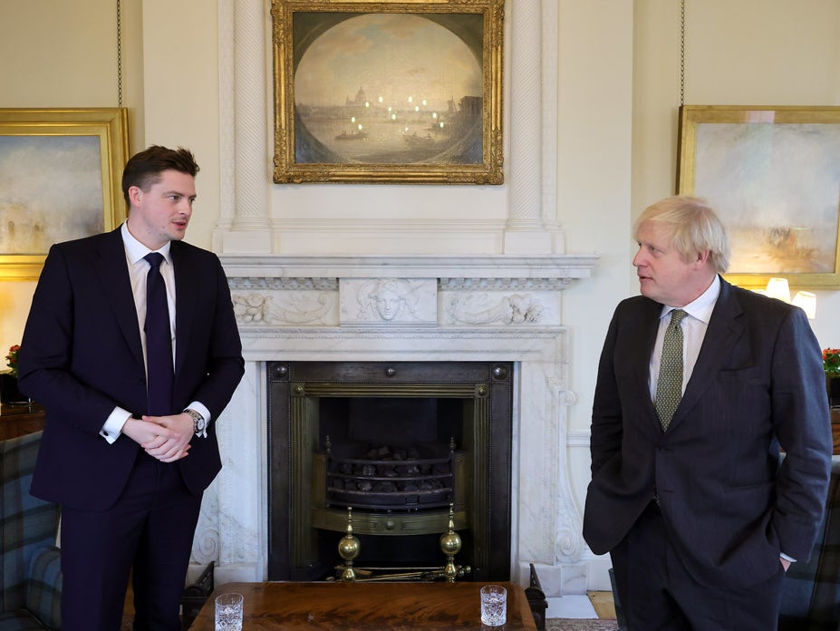 Boris Johnson has appointed Dr Alex George as a youth mental health ambassador