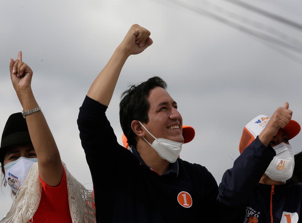 ECUADOR-ELECCIONES ARAUZ