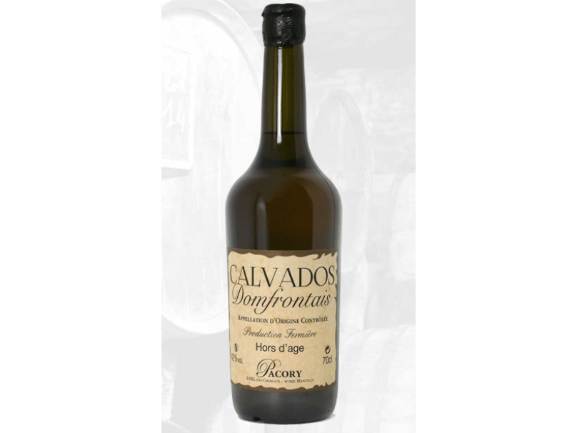 Calvados Domfrontais Hors D'age Domaine Pacory.png