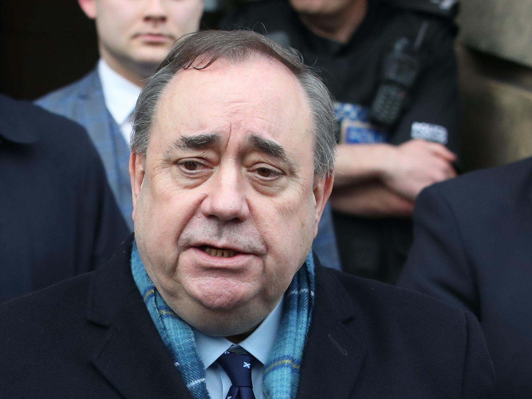 Former first minister Alex Salmond