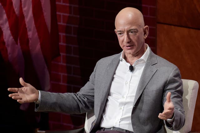 <p>Jeff Bezos has used Amazon’s dominant position in e-commerce to extend deep into a host of other areas</p>