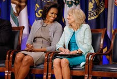 Michelle Obama thanks Jill Biden for ‘wonderful and delicious’ gift from White House