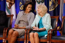 Michelle Obama thanks Jill Biden for gift from White House