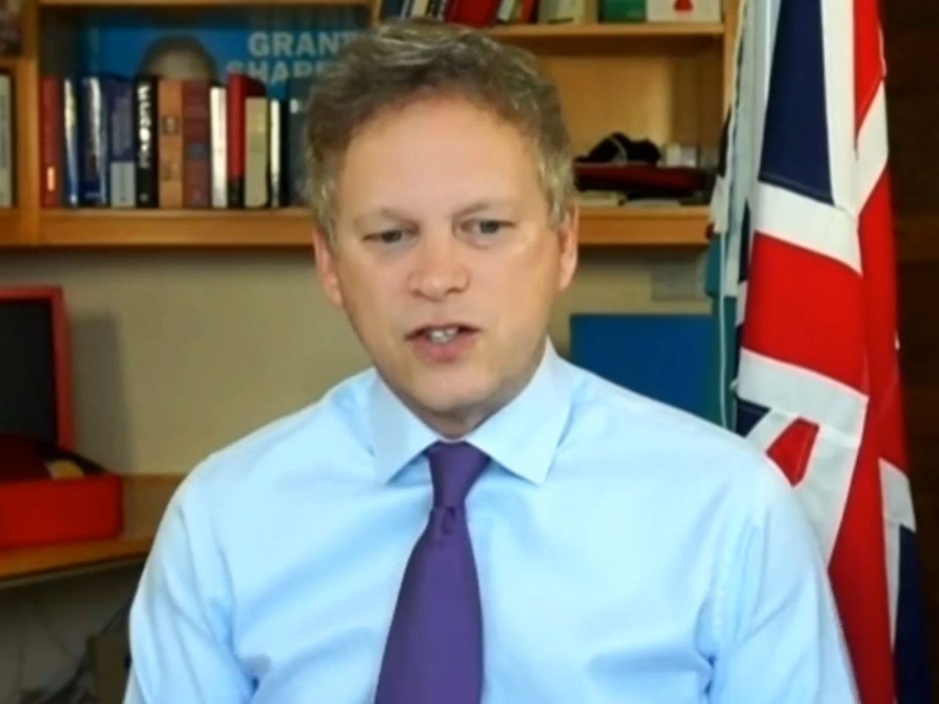 Transport Secretary Grant Shapps gave evidence to the Commons’ Transport Select Committee on Wednesday
