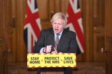 Boris Johnson refuses to accelerate return of England’s schools in response to falling Covid infections