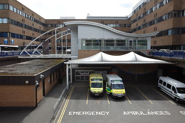 <p>The Queen’s Medical Centre in Nottingham</p>