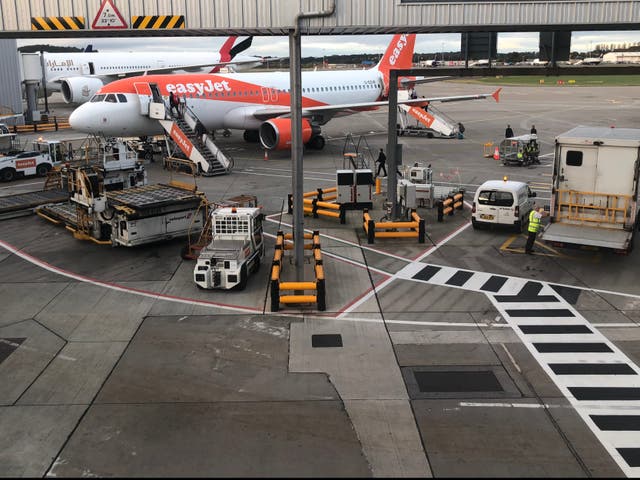 Better times: Edinburgh airport in 2019