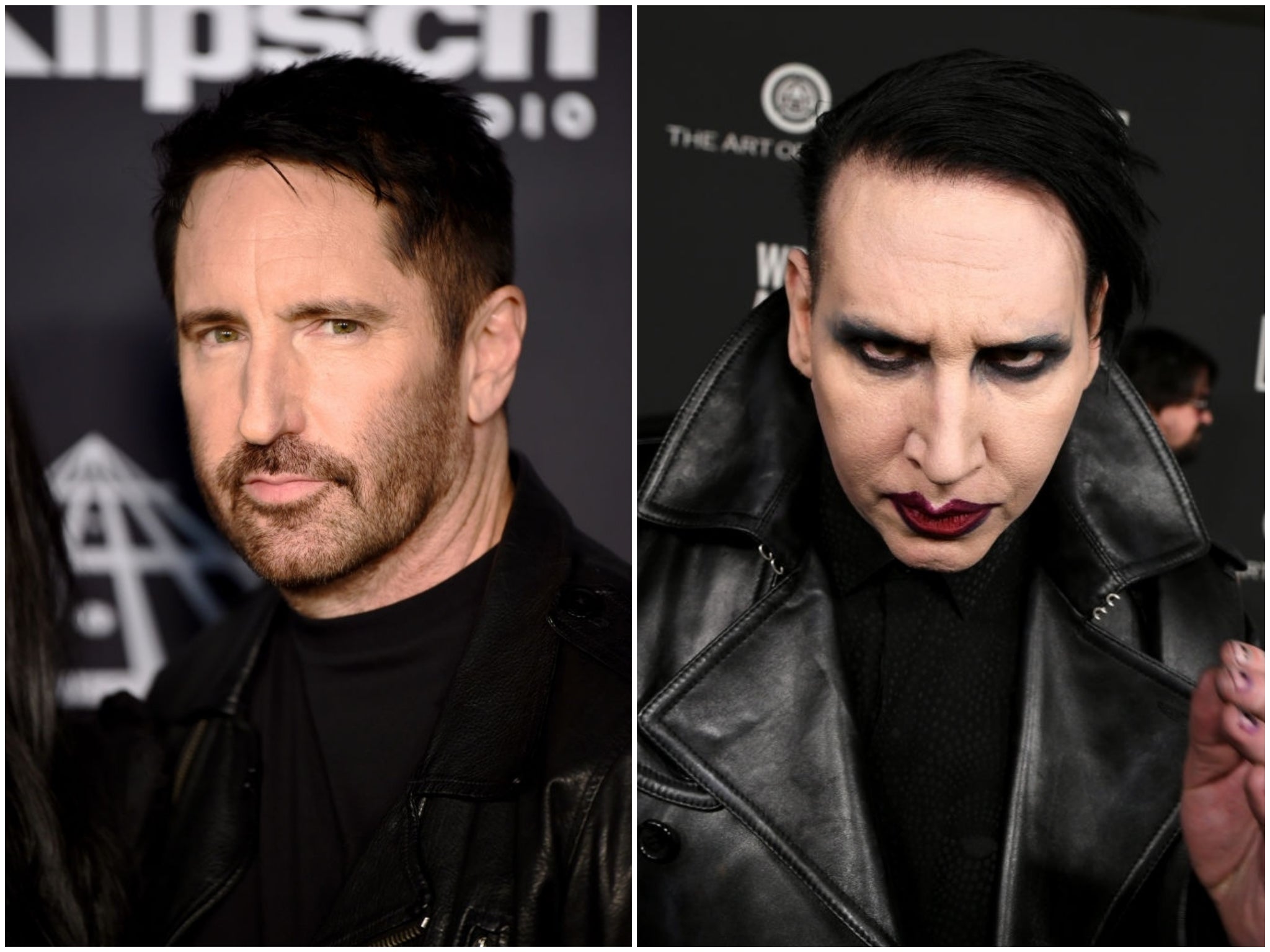 Trent Reznor and Marilyn Manson