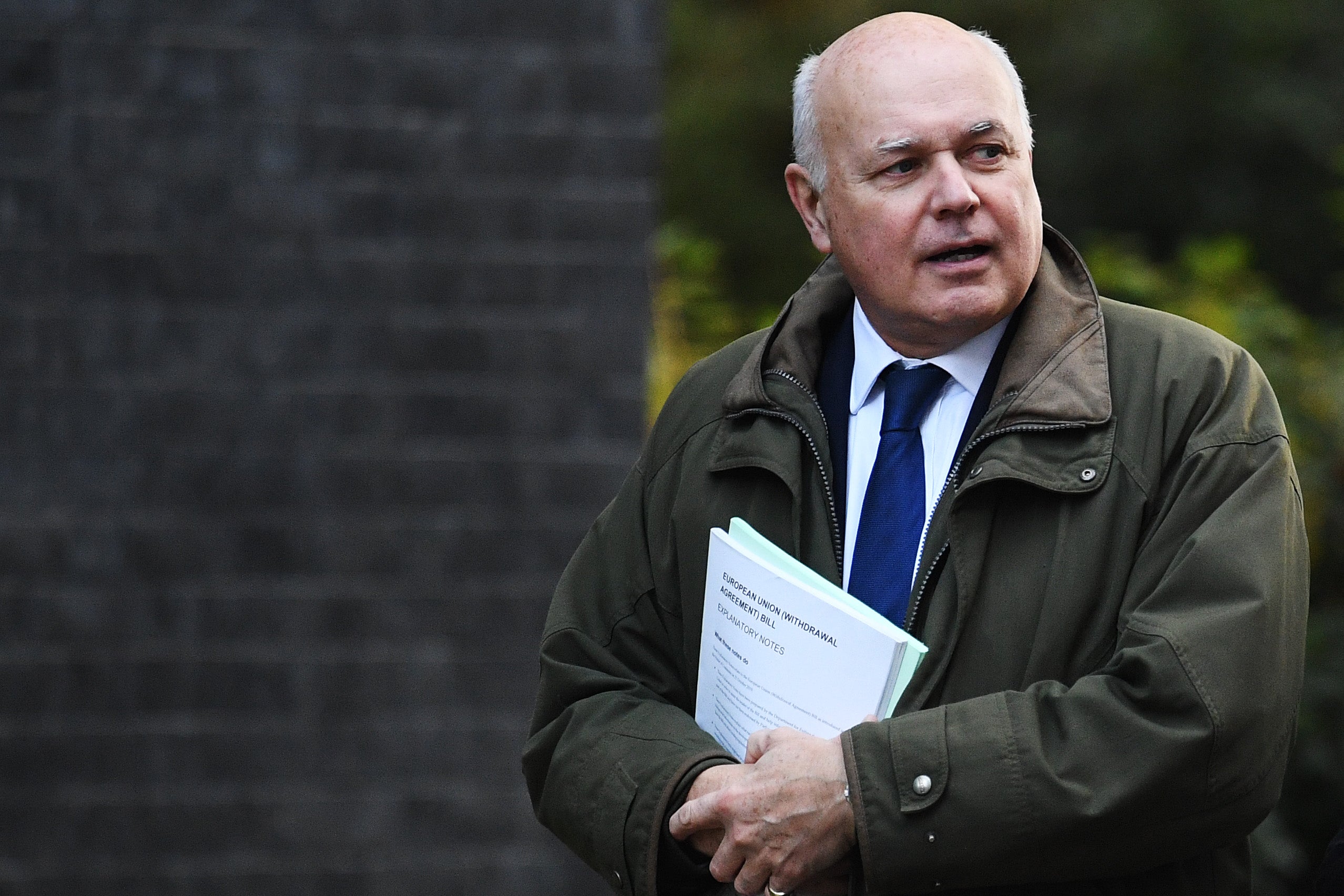 Former Tory leader Iain Duncan Smith warned that in its current form the Nationality and Borders Bill risks ‘undoing’ the Modern Slavery Act