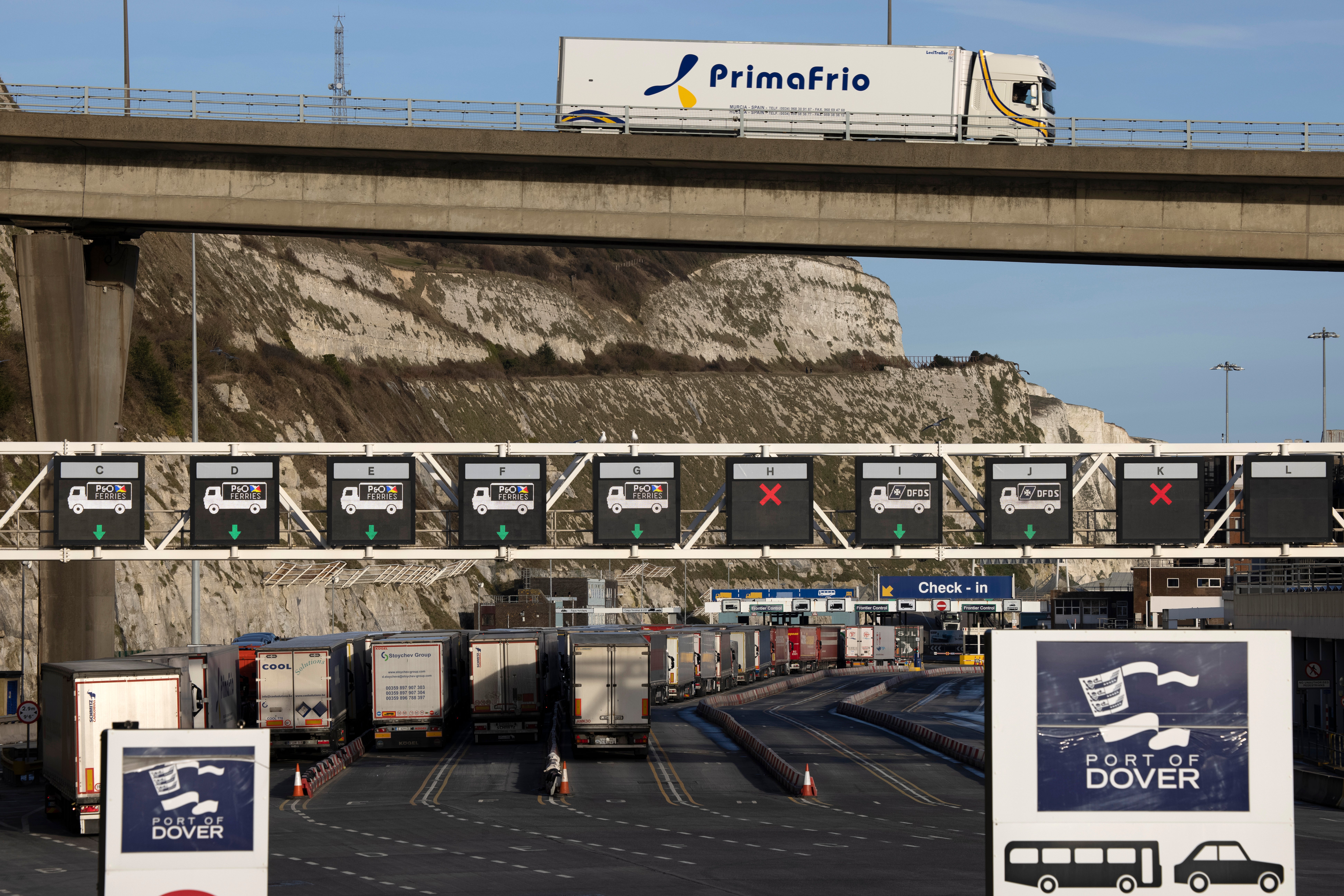 <p>The delayed introduction of UK border controls in April is 'another potential car crash', MPs were told</p>