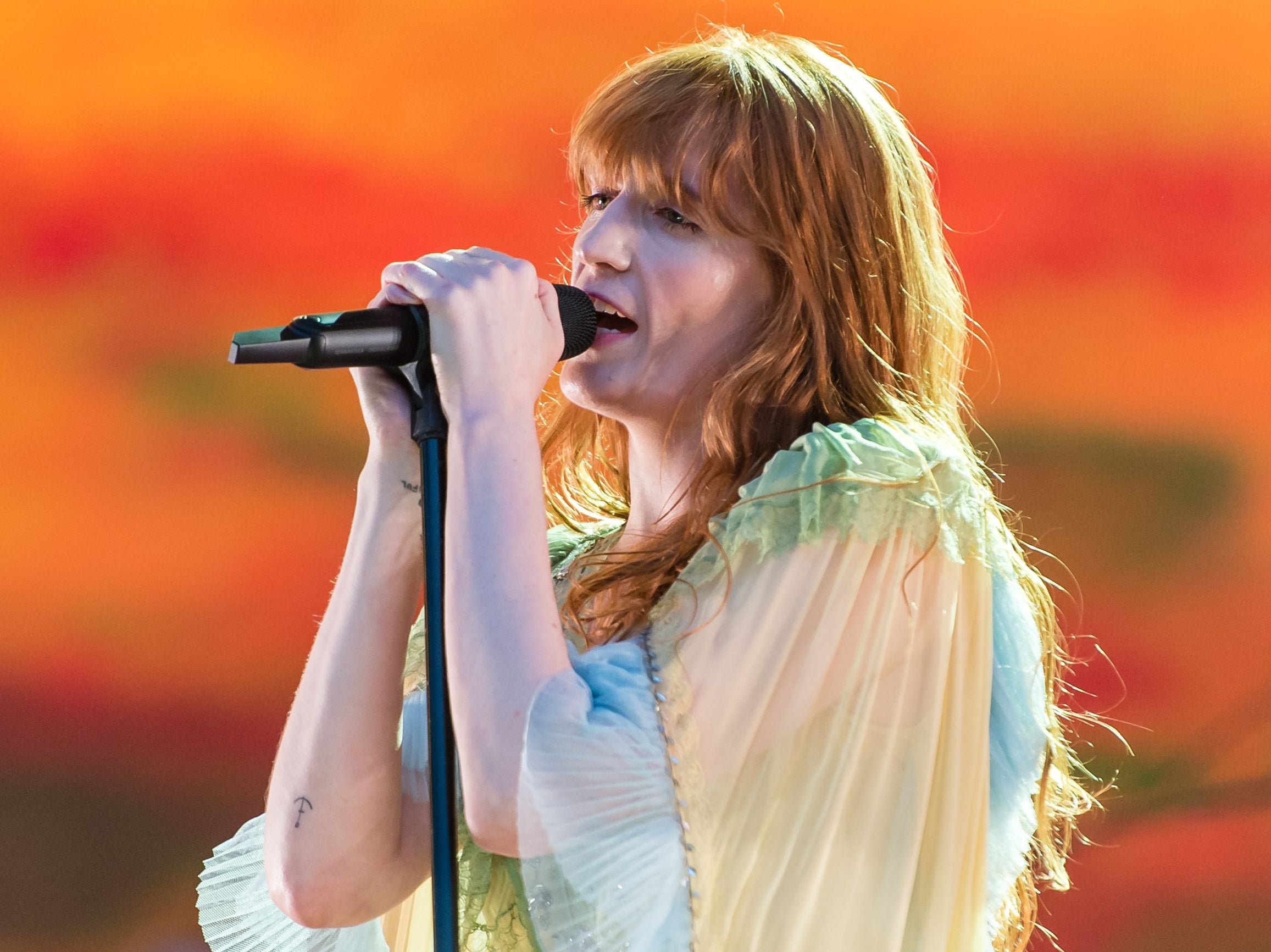 Florence Welch performs at British Summer Time Hyde Park in London in 2019