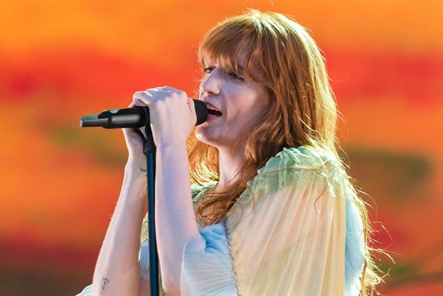 Florence Welch  performs at British Summer Time Hyde Park in London in 2019