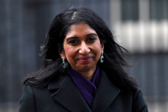 <p>Ministers are due to reform the law so Suella Braverman, the attorney general, is able to take six months' leave</p>