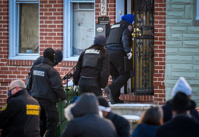 Marshals Shooting Baltimore
